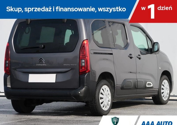 Citroen Berlingo cena 66000 przebieg: 137700, rok produkcji 2019 z Międzybórz małe 172